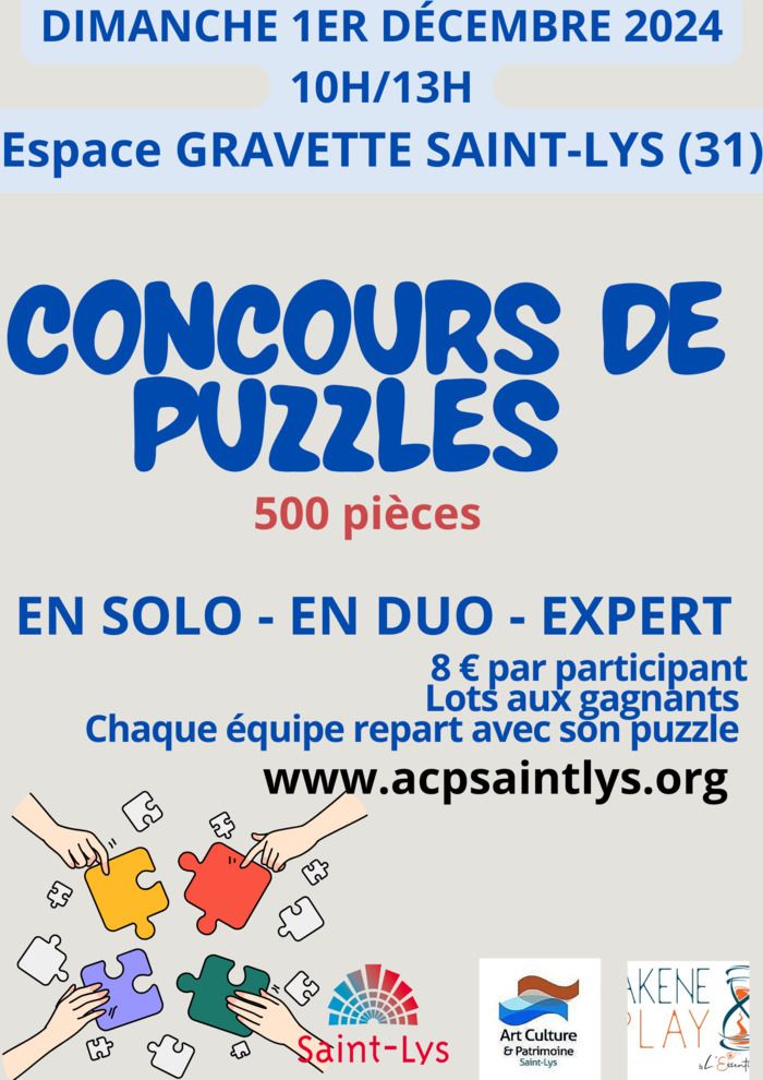 EN SOLO - EN DUO - EXPERT  8€ par participant Places limitées