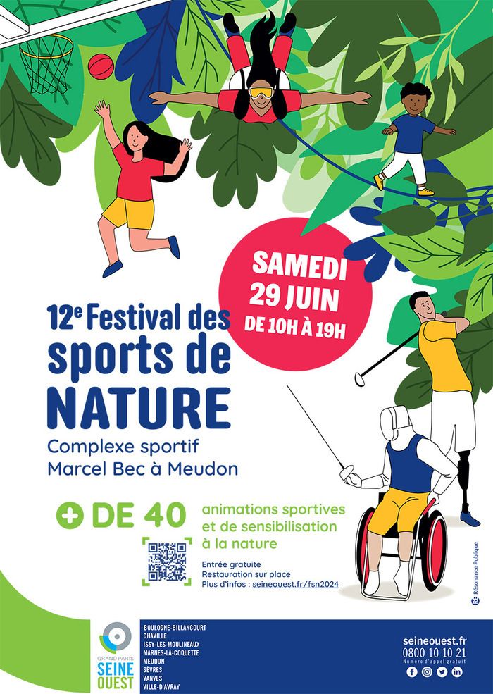 Rendez-vous le dernier week-end de juin pour un événement festif mêlant sports de plein air, loisirs en famille et sensibilisation à la nature, organisé par Grand Paris Seine Ouest (GPSO) !