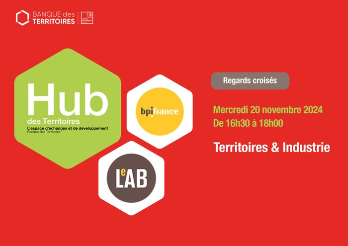 Venez découvrir les résultats de l'étude ménée par Bpifrance Le Lab, avec le soutien de la Banque des Territoires, sur l’industrie et les territoires.