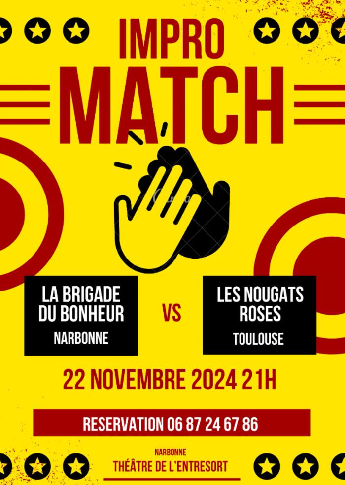 La brigade du bonheur de Narbonne vs Les nougats roses de Toulouse