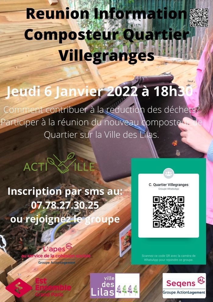 Reunion Information Compostage Quartier