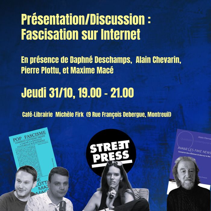 Rencontre/discussion autour des liens entre extrême droite et internet