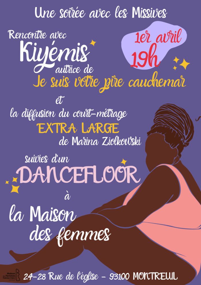 Soirée Littéraire à la maison des femmes, accessible LSF