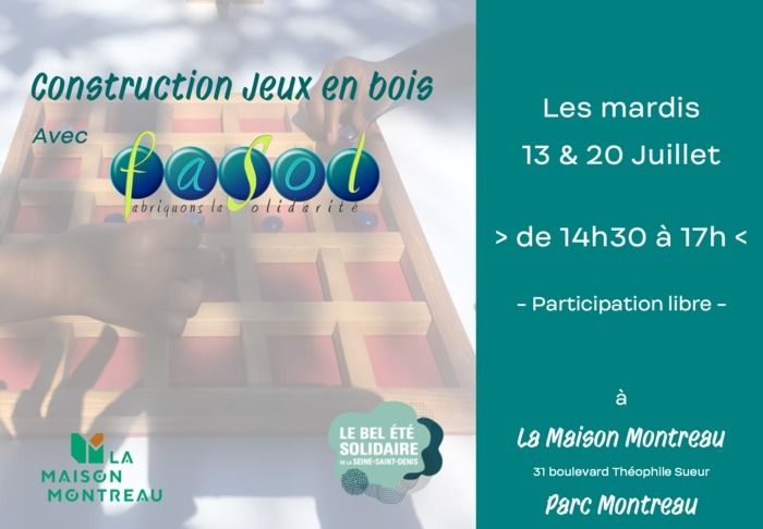 Construire son propre jeu en bois