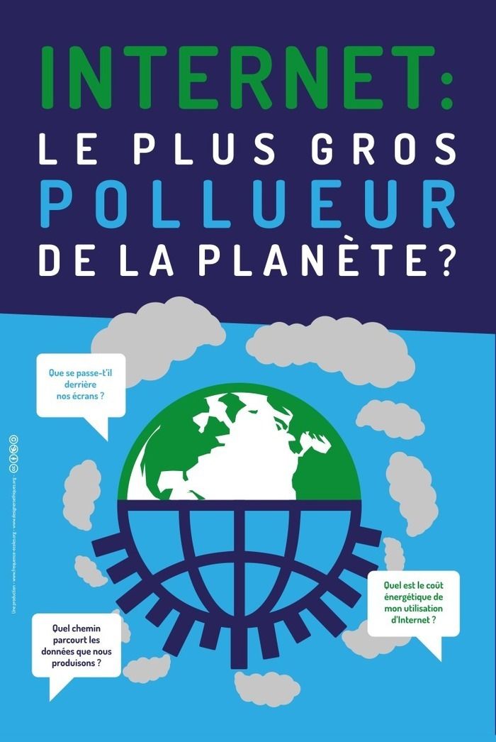 Cette exposition permet de comprendre ce qu’est l’empreinte environnementale de la « data » et de réfléchir sur sa consommation numérique.