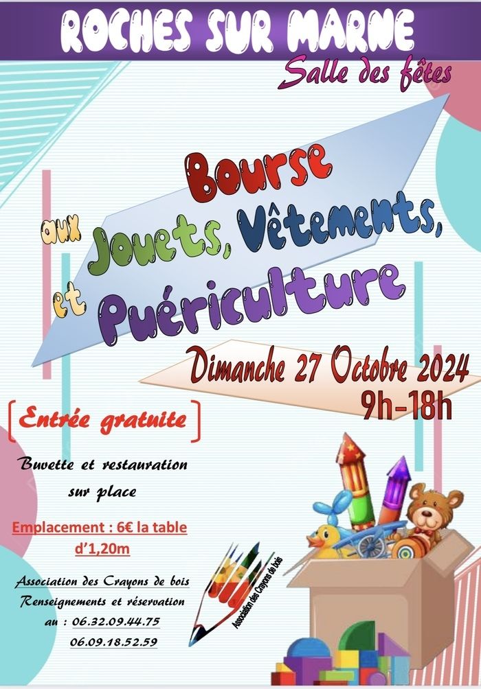 Venez faire de bonnes affaires à la bourse aux jouets ce dimanche