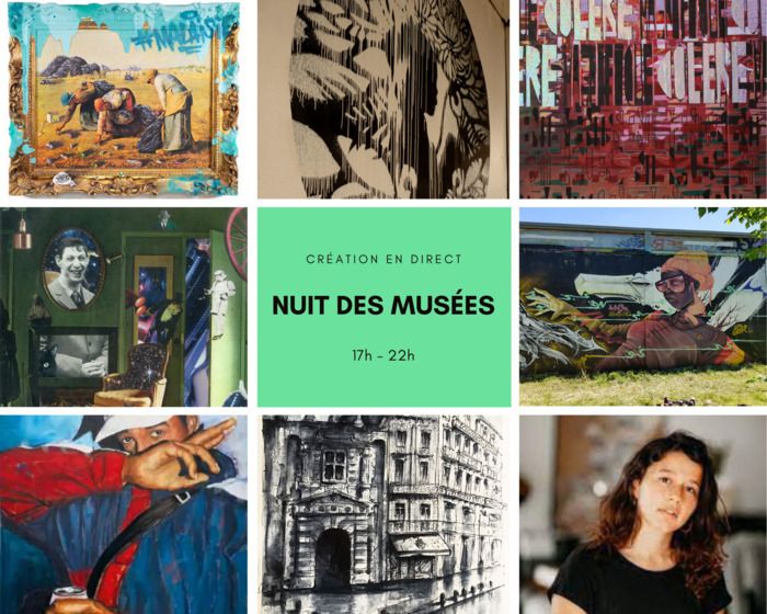 Des artistes invités par le musée, en partenariat avec l'association Sozinho, créeront en direct une œuvre inspirée par l'un des objets exposé dans le musée. Théâtre, peinture, graff, typographie, co…