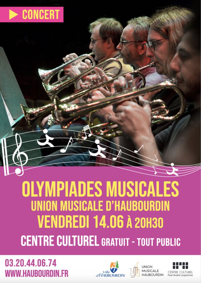 Paris will host the 2024 Olympic Games in July. the Harmony and the Brass-Band of the Union Musicale invite you to a selection of tracks related to sport