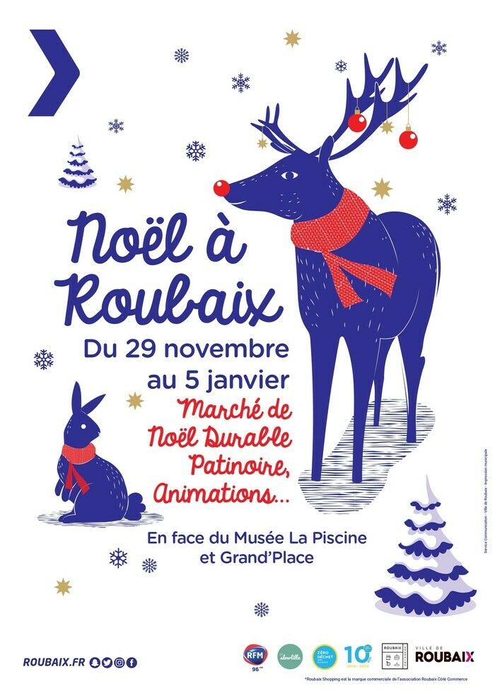 La magie de Noël revient à Roubaix pour émerveiller petits et grands !