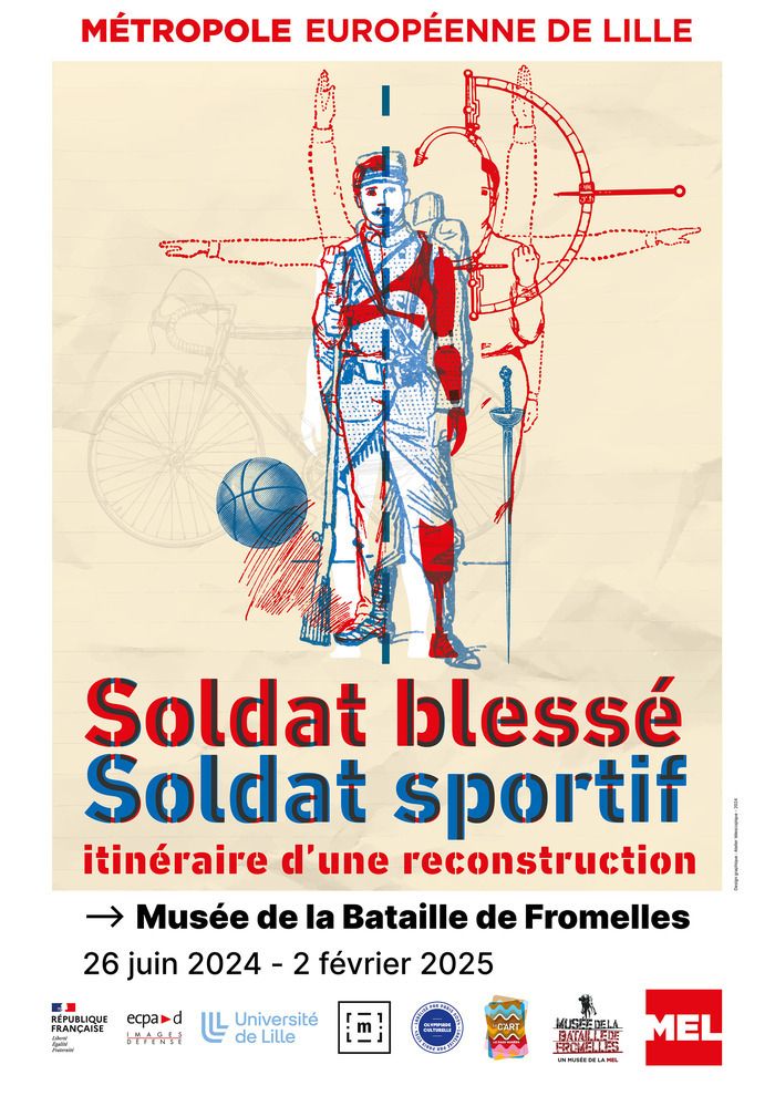 Exposition temporaire "Soldat blessé, soldat sportif : itinéraire d'une reconstruction"