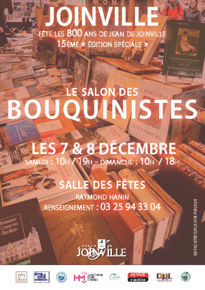 Bouquinistes, écrivains, animations