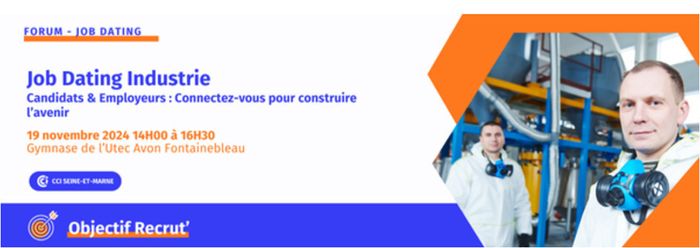 Job Dating Industrie : Candidats & Employeurs, connectez-vous pour construire l’avenir