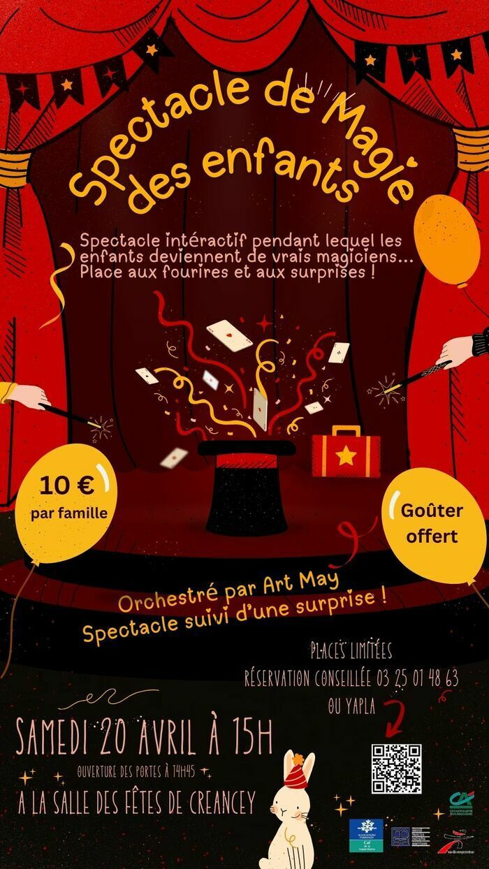 Spectacle de magie interactif pour enfants