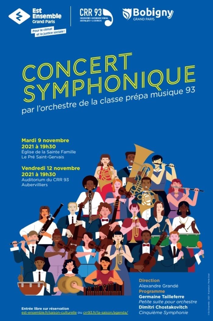 Concert symphonique de l'Orchestre de la classe prépa 93