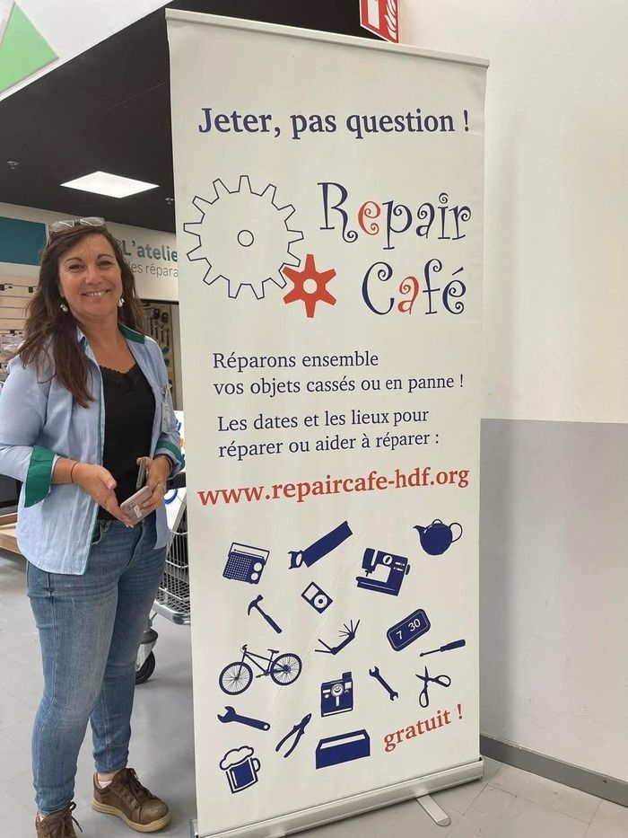 Un Repair Café classique dans un lieu inhabituel