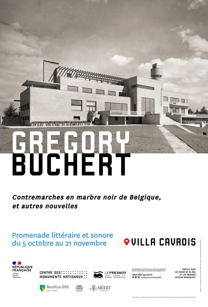 L'écrivain et plasticien Gregory Buchert vous propose de redécouvrir la villa Cavrois à travers une promenade littéraire et sonore lue par l'acteur Bruno Podalydès