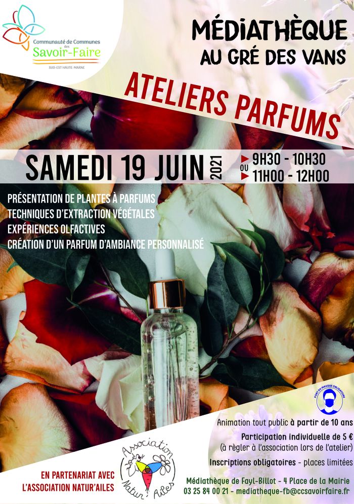 Atelier autour des plantes à parfums