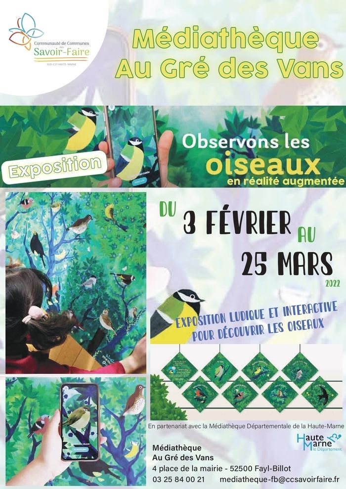 Exposition sur les oiseaux