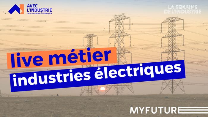 🔋 Participe à notre live métier avec Enedis, l'entreprise qui pilote le plus grand réseau de distribution d’électricité en Europe ! 🪫 Découvre comment ils accompagnent la transition écologique.