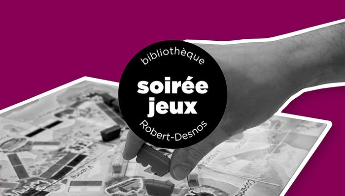 Rencontrez d’autres joueuses et joueurs, débutant·es ou confirmé·es, et découvrez des jeux à l’occasion des soirées jeux des bibliothèques !  Premier lancer de dés : 19h   Dernier lancer de dés : 21h