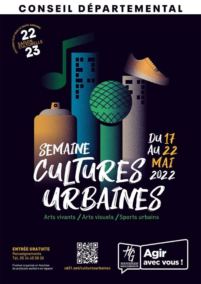 Ateliers, spectacle, démonstrations / Breakdance, graffiti, BMX, sampling, djing