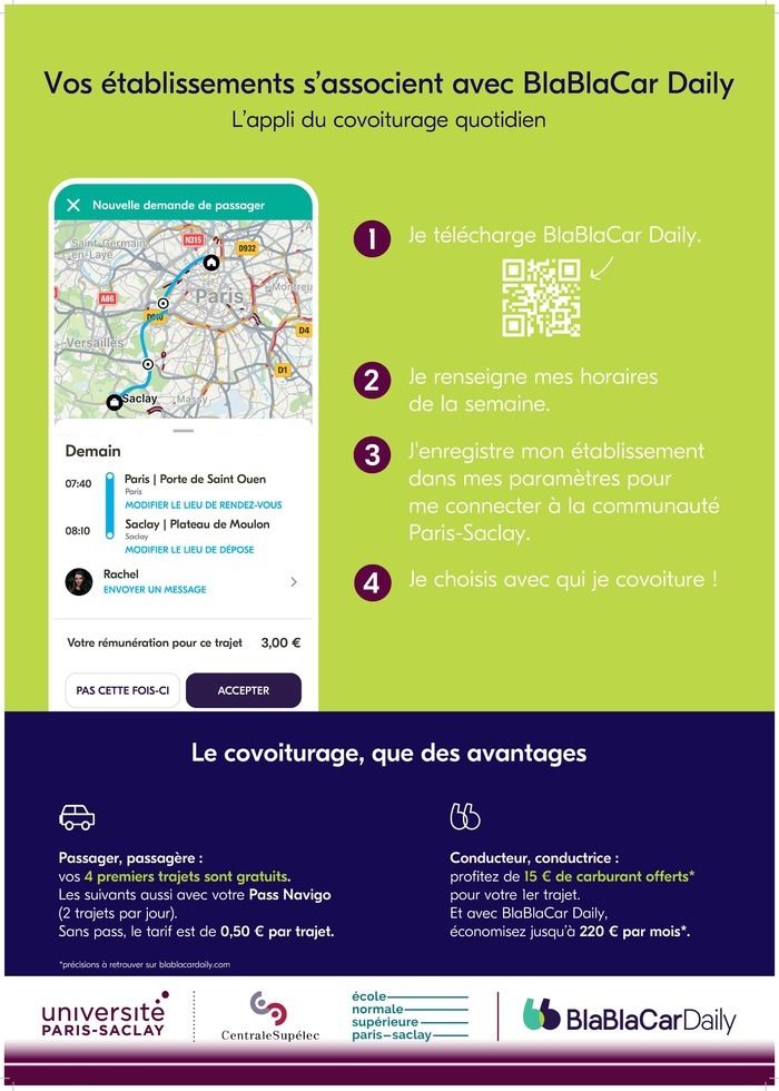 Les intervenants seront : Ile de France Mobilité, la CPS, la RATP, la Recyclerie sportive de Massy (braderie vélos), l’association MDB (marquage de vélo), bLAbLA Car Daily, EPA, Clem,…