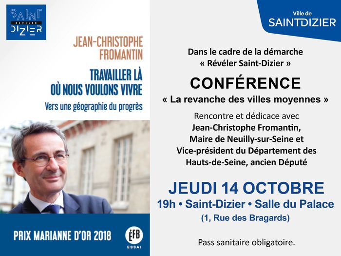 Conférence organisée dans le cadre de la démarcher « Révéler Saint-Dizier »