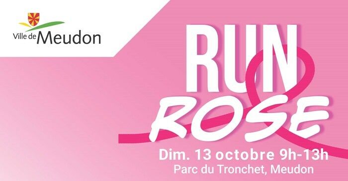 Vos foulées servent une bonne cause ! Meudon et ses partenaires se mobilisent pour le dépistage du cancer du sein (Animations, prévention et sensibilisation). Soyez au rendez-vous !