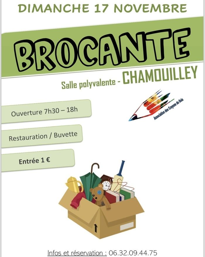 Brocante à Chamouilley, dimanche 17 novembre