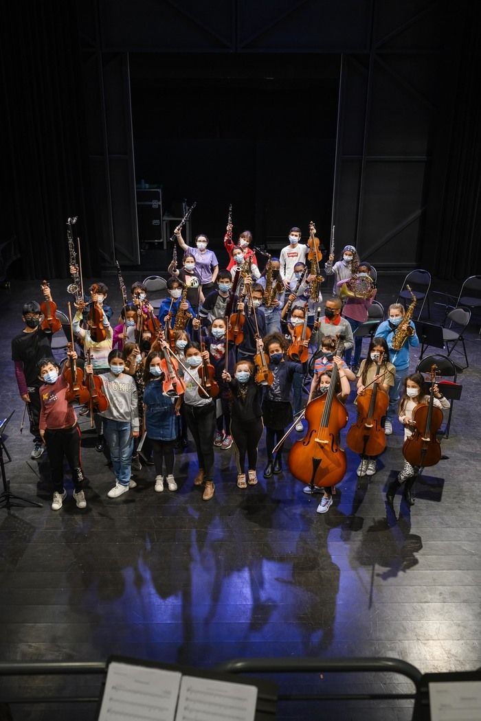 Concert de l'orchestre de 1er cycle du réseau des conservatoires