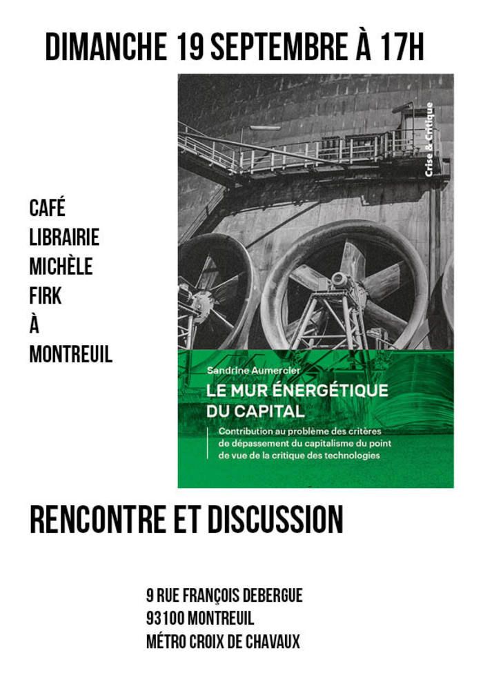 Présentation et discussion autour du livre