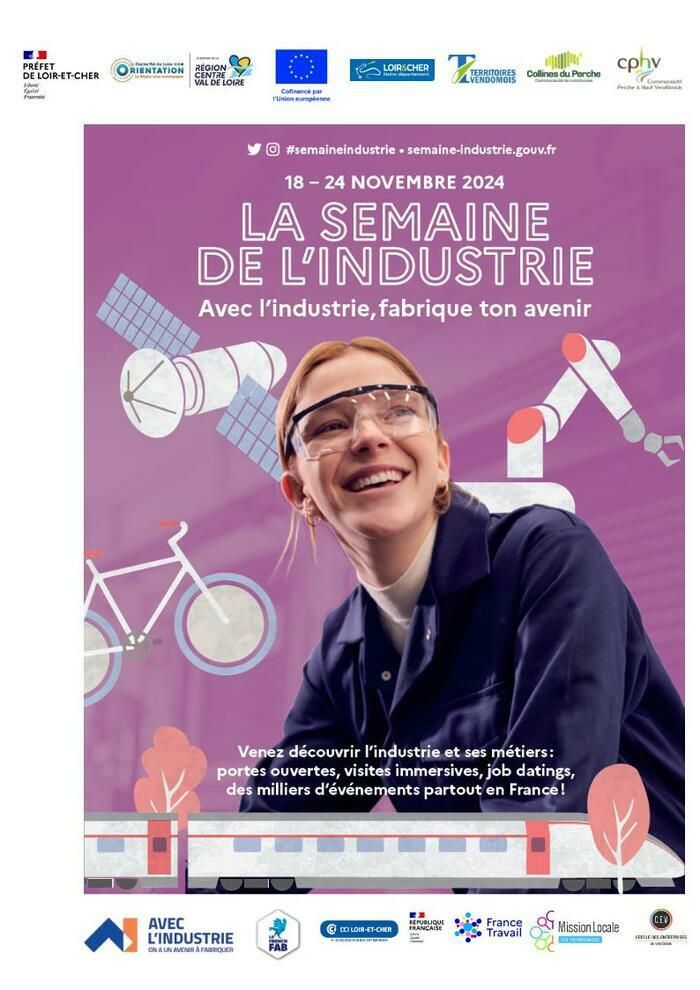 Venez découvrir les savoir-faire des entreprises industrielles de votre territoire, leurs différents métiers et vous immerger dans un univers passionnant !