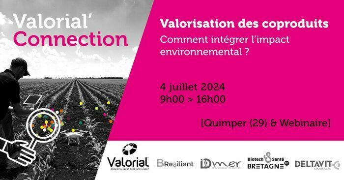 Valorial vous convie à une journée de conférence et de visite qui se déroulera dans l’amphithéâtre de la CCI de Quimper le jeudi 4 juillet 2024.