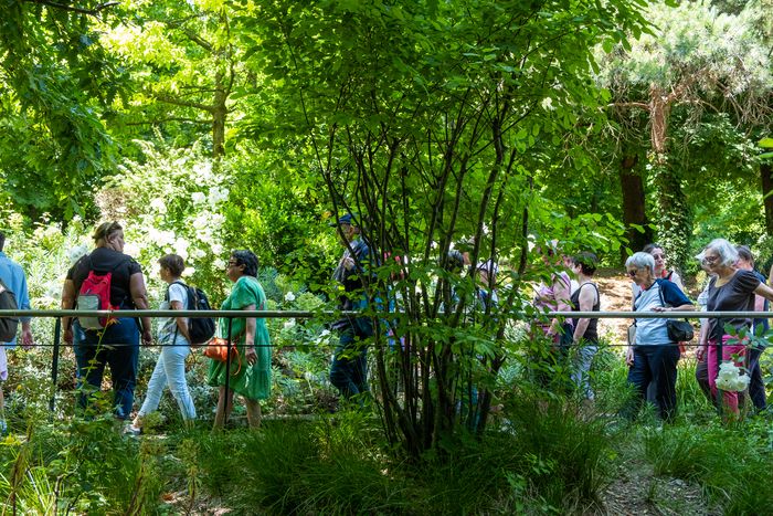 Entdeckung des Obstgartens des Parks von Cluny, der um 15 Uhr und 16 Uhr von der Stadt in Partnerschaft mit dem Verein Les Croqueurs de Pommes Ile-de-France vorgeschlagen wird: Präsentation der Apfel-