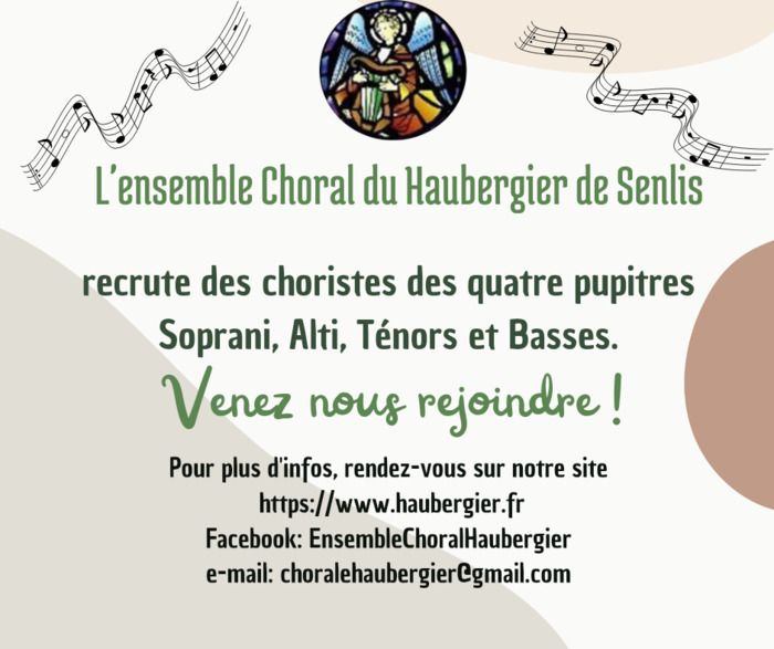 L'Ensemble Choral du Haubergier reprend son activité après la pause estivale