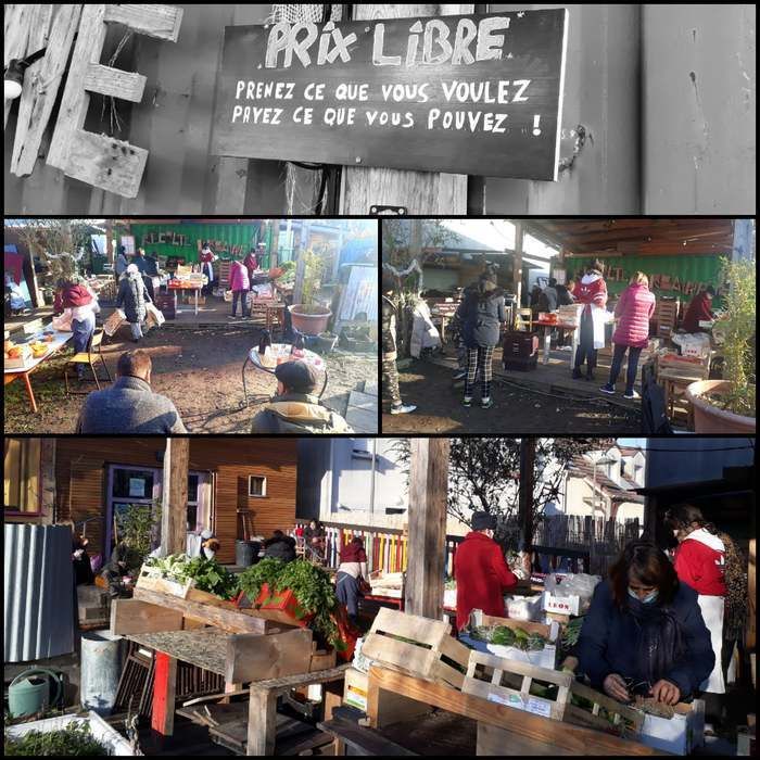 Venez faire votre marché à prix libre !