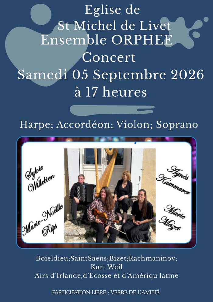 Concert à Saint-Michel-de-Livet