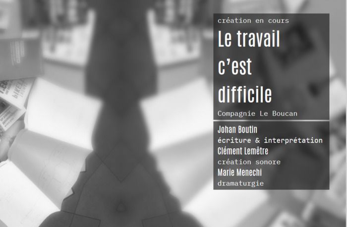 Un spectacle qui, à la croisée des arts de la scène et des sciences sociales, interroge la réalité du travail dans nos sociétés : quelle définition donner au travail ? Qui en jouit ? Qui le subit ?