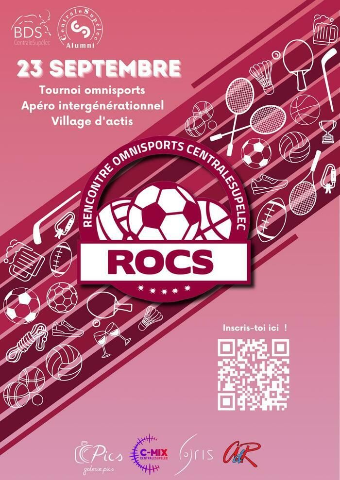 Le tournoi omnisports de CentraleSupélec se tiendra le 23 septembre.