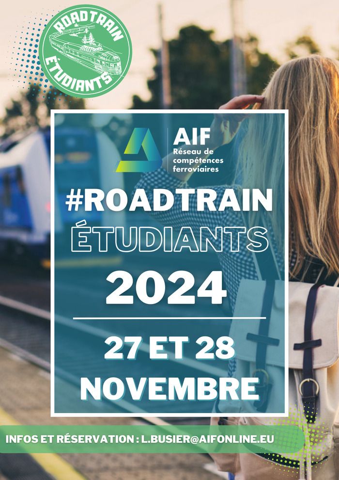 Le Roadtrain Etudiants est un événement de promotion des métiers de la filière ferroviaire auprès des lycées et étudiants, par le biais de visites d'entreprises industrielles ferroviaires.