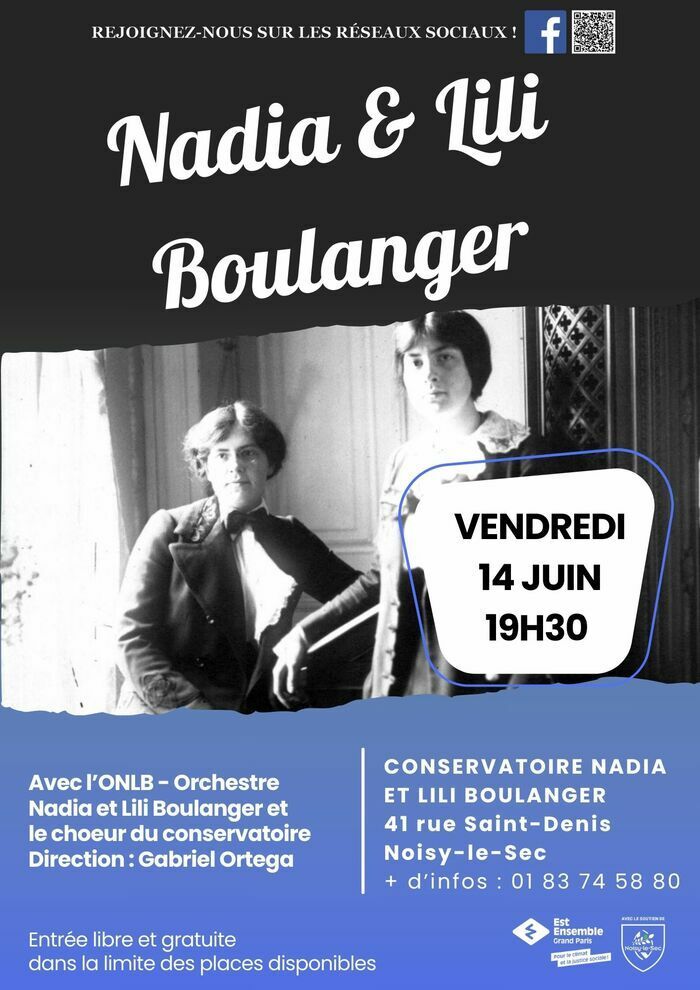 Avec l'ONLB Orchestre Nadia et Lili Boulanger et le choeur du conservatoire