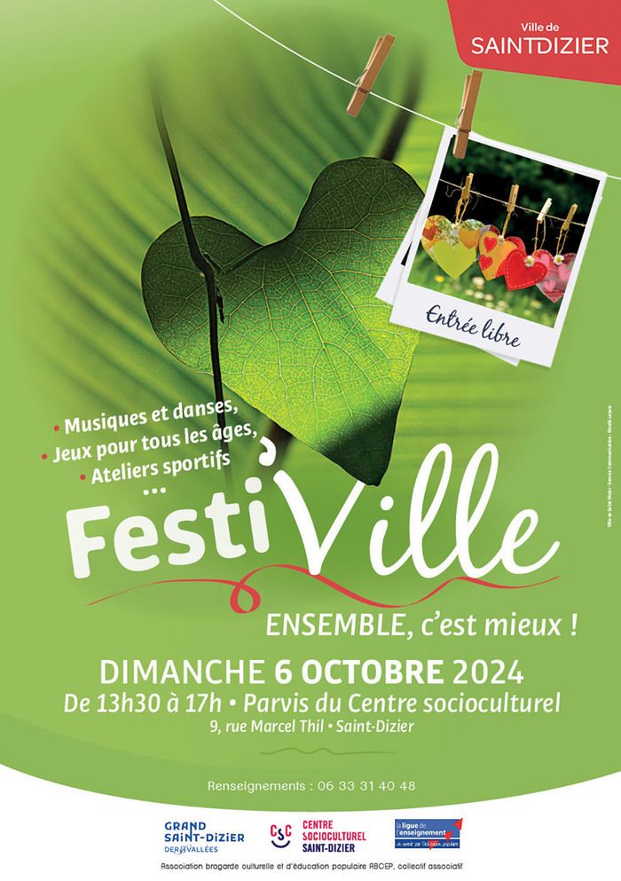 Journée festive avec musiques, danses, jeux pour tous les âges et ateliers sportifs. Venez profiter de cette rencontre conviviale en plein air !