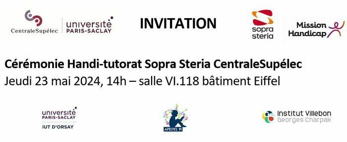 Ce programme consiste en un tutorat réalisé par des étudiantes et étudiants de l’Ecole auprès de jeunes en situation de handicap.