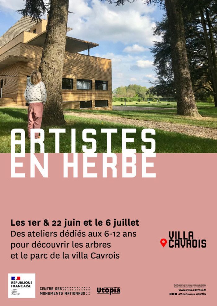 Des ateliers dédiés aux 6-12 ans pour découvrir les arbres et le parc de la villa Cavrois