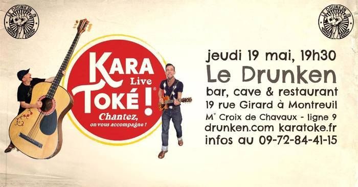 Karatoke Live. Chantez, on vous accompagne !