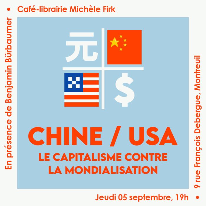 Rencontre avec Benjamin Bürbaumer co-organisée par le Café-Librairie Michèle Firk et le Groupe de lecture anti-impérialiste de Paris