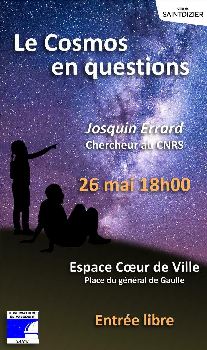 Conférence : Le Cosmos en question