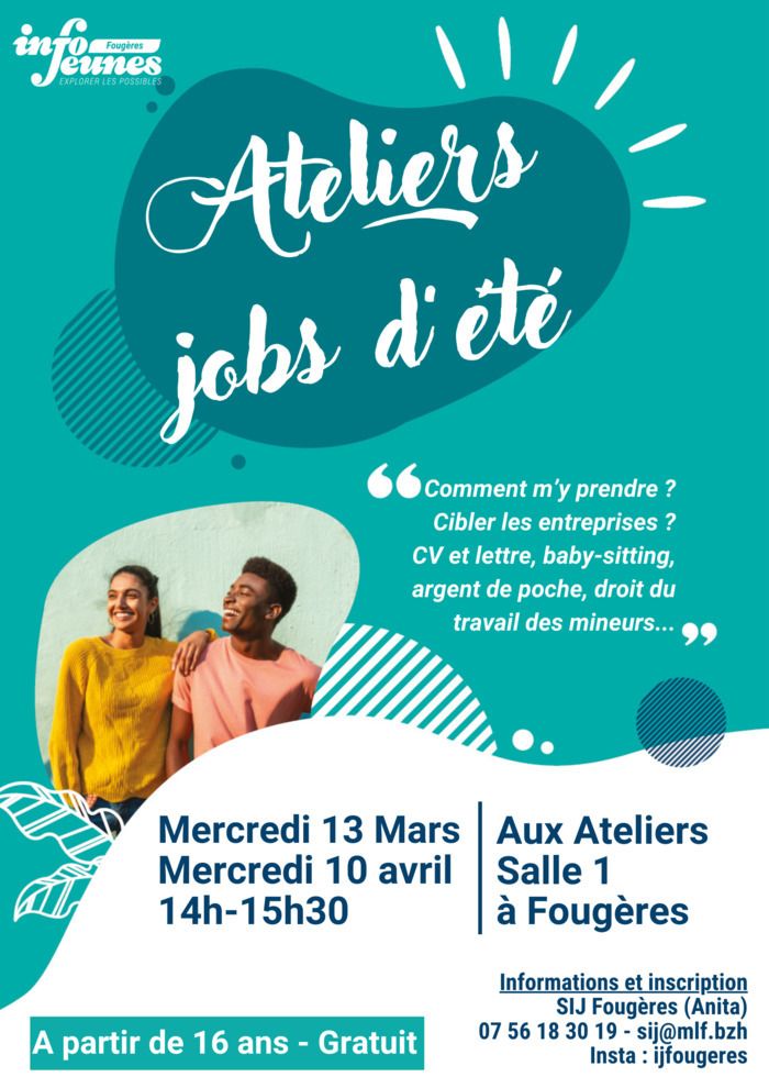 Deux ateliers pour bien préparer sa recherche d'un job d'été