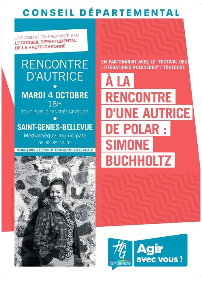 À LA RENCONTRE D'UNE AUTRICE DE POLAR :
    SIMONE BUCHHOLTZ