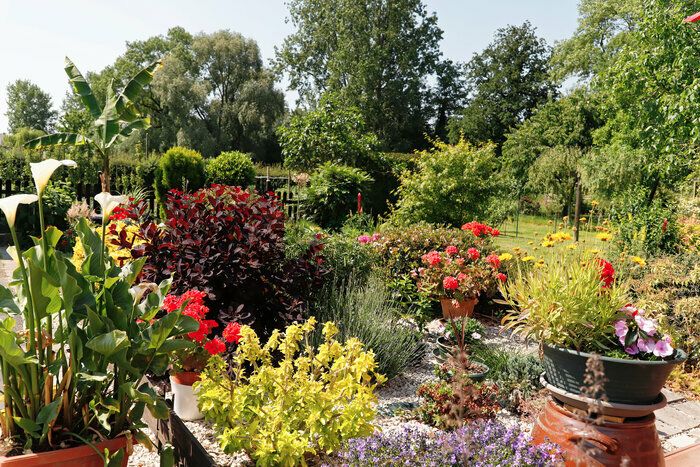 Gilles und Marie Thérèse werden Sie ihren Garten entdecken lassen, ein echtes kleines Paradies mit drei Zielen: ein Gemüsegarten für die Produktion von Gemüse, ein Obstgarten mit lokalen Sorten und...